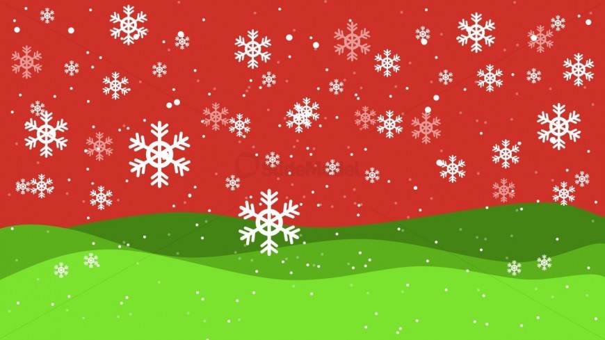 Christmas Theme Background - SlideModel