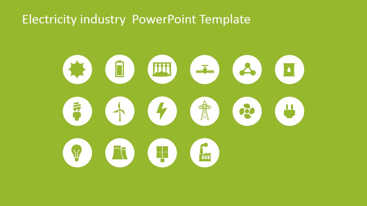 electricity industry powerpoint template - slidemodel electricity industry powerpoint template - slidemodel, Presentation templates