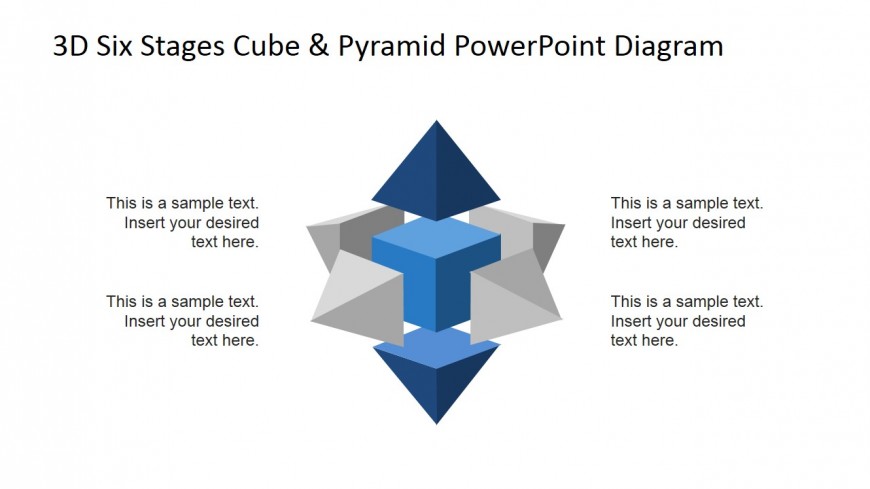 PowerPoint Diagram Top and Bottoms Stages Highlighted