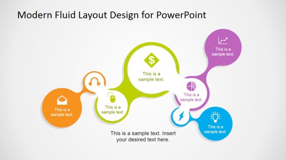 Modern Fluid Layout Design for PowerPoint - SlideModel