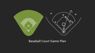 Game Strategy for Baseball PowerPoint Clipart