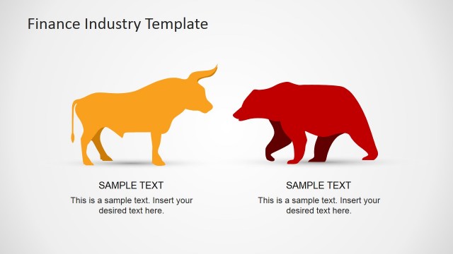 Bull and Bear Clipart for Financial Themes