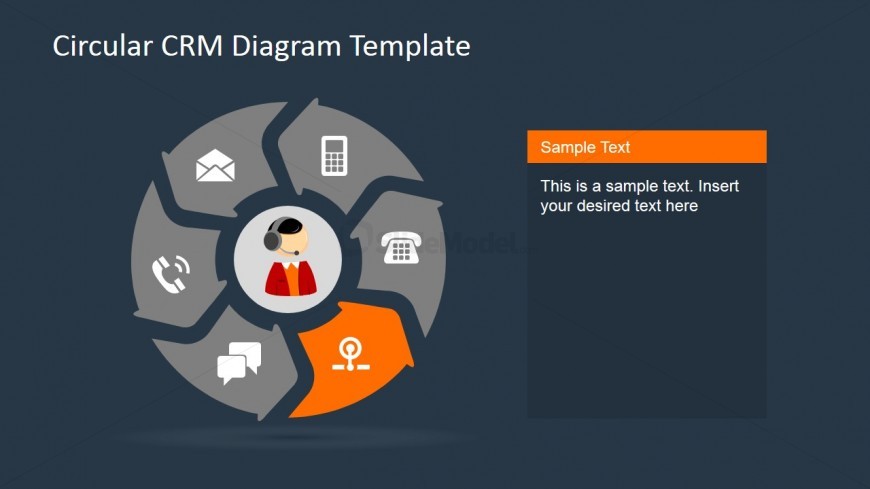 PowerPoint Slide for Social Media