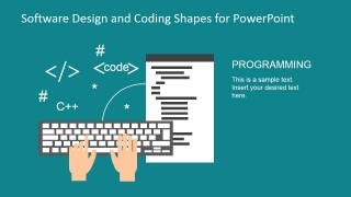 Website Coding Clipart Scene for PowerPoint