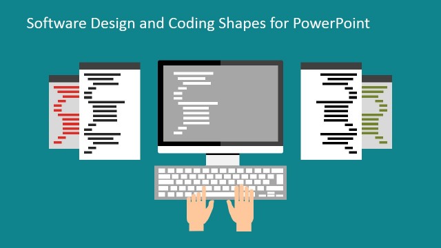 Integrated Development Environments PowerPoint Shapes