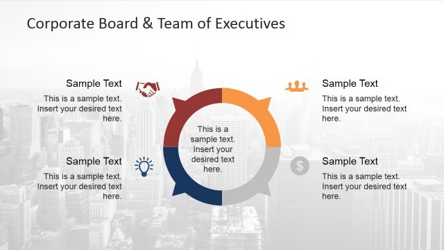 Executive Team Task Break Down for PowerPoint