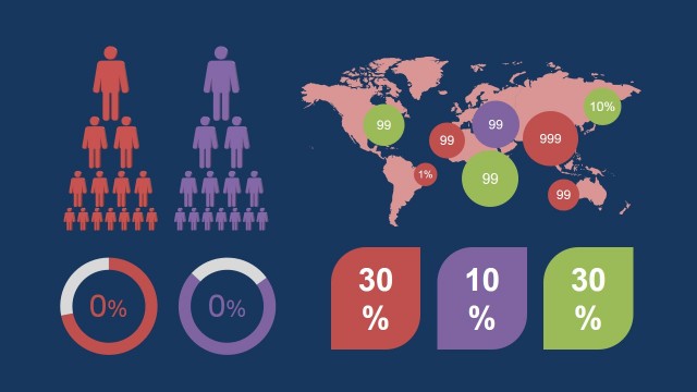 Icons and Clipart for Infographics