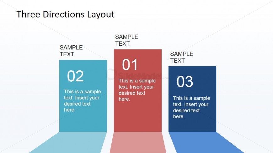 PowerPoint Shapes Featuring Numbered Podium