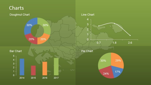 Singapore PowerPoint Professional Charts