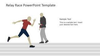 Coaching the Runner PowerPoint Scene