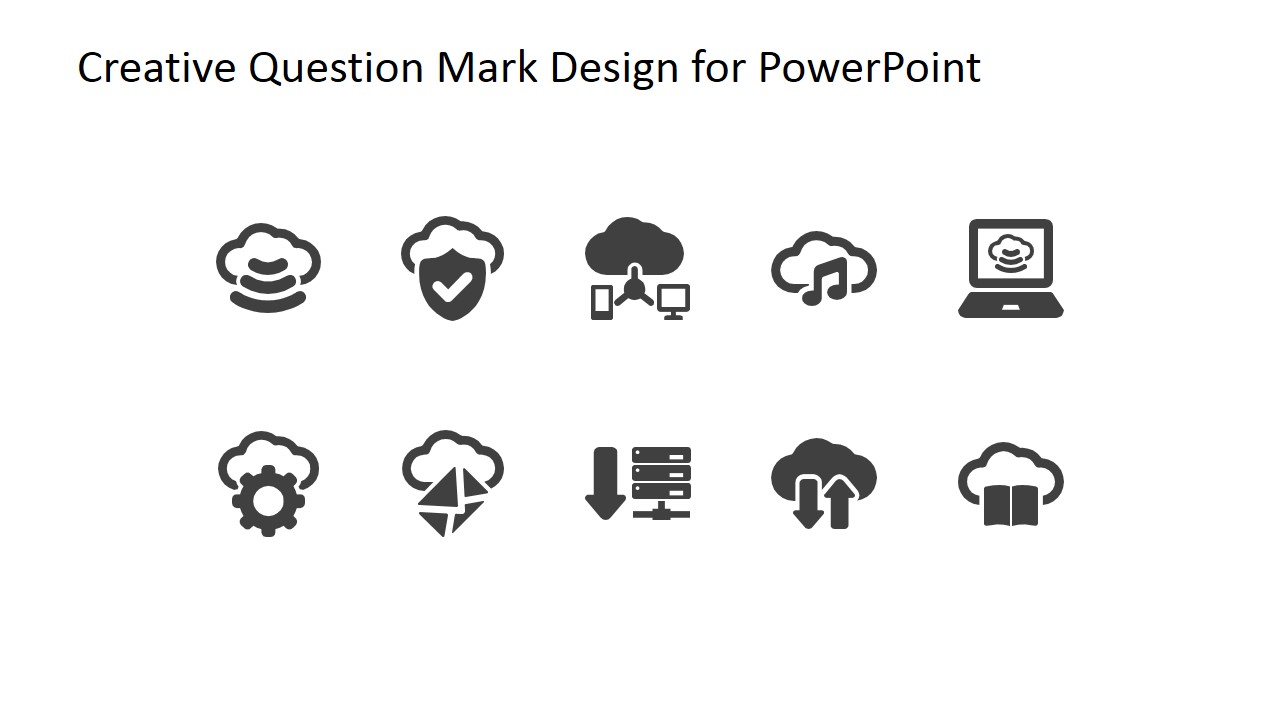 Creative Question Mark Diagram For Powerpoint Slidemodel