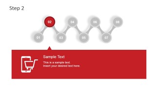 Horizontal Zig Zag Slide for Step 2