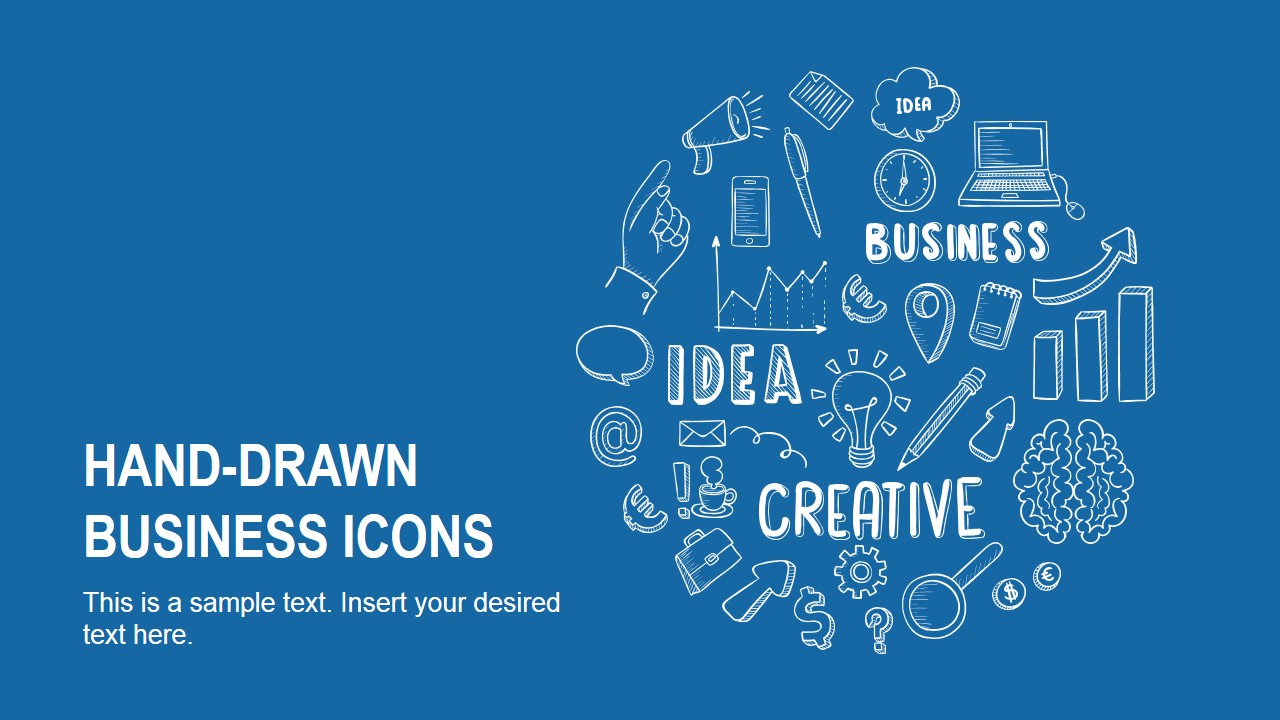 Hand Drawn Business Icons for PowerPoint