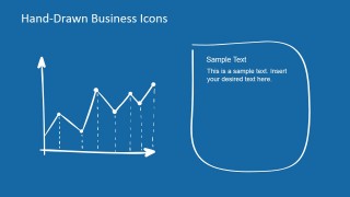 Hand-Drawn Line Chart Design for PowerPoint