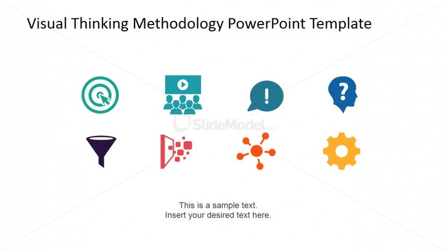 PowerPoint Icons Featuring Visual Thinking