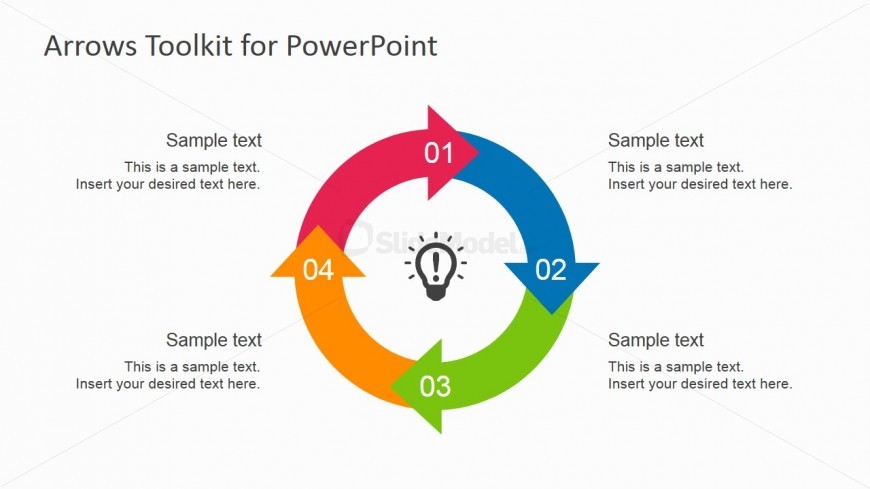 Circular Arrow Diagram Design