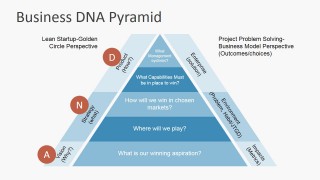 PowerPoint Flat Business DNA Pyramid