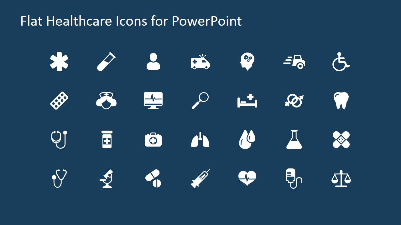 28 Medical PowerPoint Icons - SlideModel