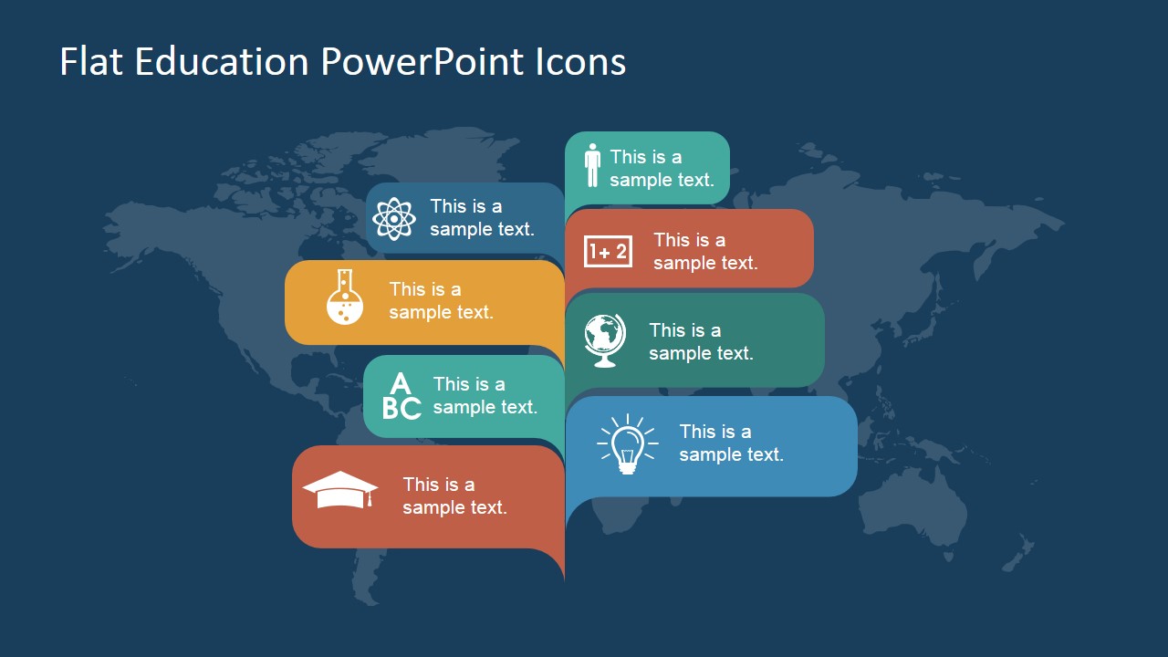 Flat Education Powerpoint Icons Slidemodel Flat Education Powerpoint Icons Slidemodel