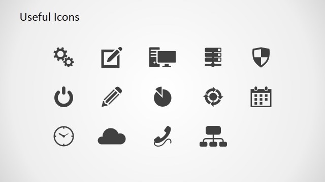 PowerPoint Information Technologies Icons