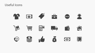 PowerPoint Icons Featuring e-Commerce