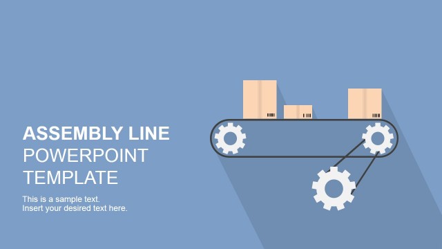 Assembly Line PowerPoint Shapes