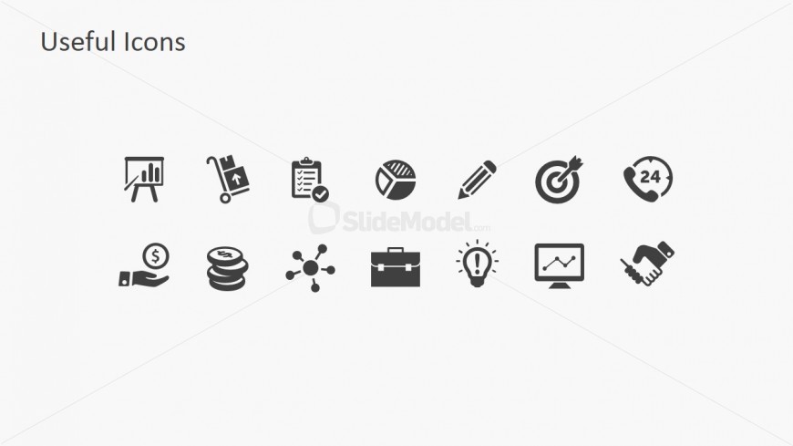 Basic PowerPoint Shape Icons Collection - SlideModel