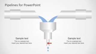 PowerPoint Shapes of Pipeline and Funnel