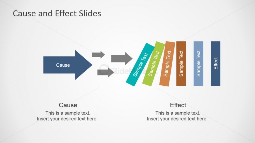 Cause Multiple Effects Slide For PowerPoint SlideModel