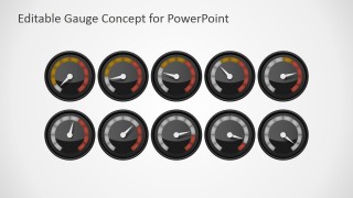 Multi-Level Gauges for PowerPoint