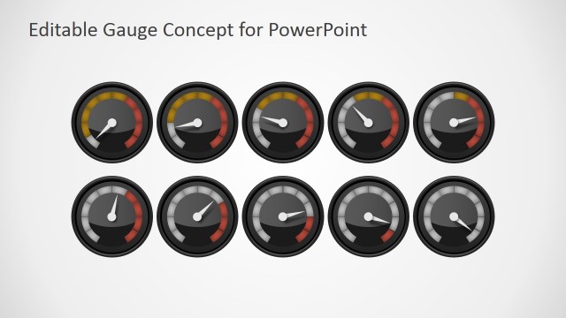 Multi-Level Gauges for PowerPoint
