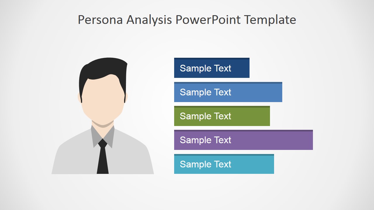 Persona Analysis PowerPoint Template SlideModel