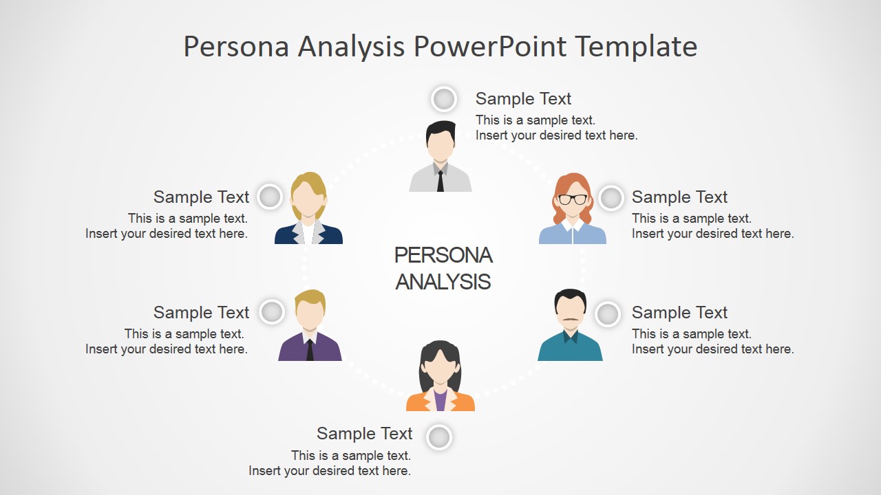 Persona Analysis PowerPoint Template SlideModel