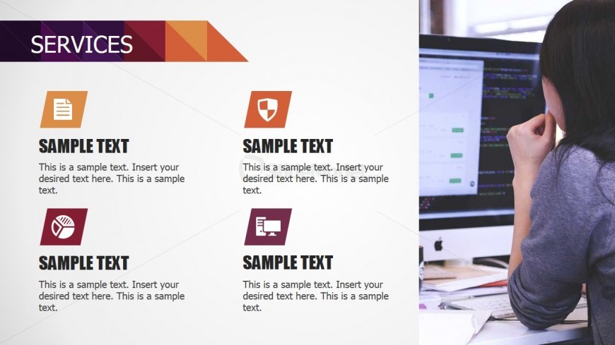 PowerPoint Matrix for Small Business Service Description