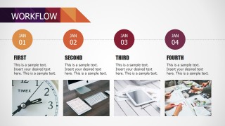 PowerPoint Workflow Section for Small Business Deck
