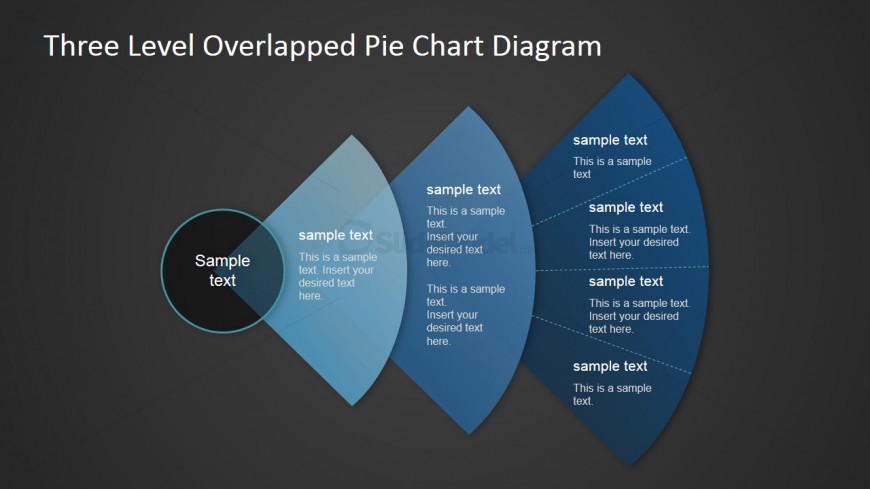 PowerPoint Diagram 3 Circular Segments Overlapped