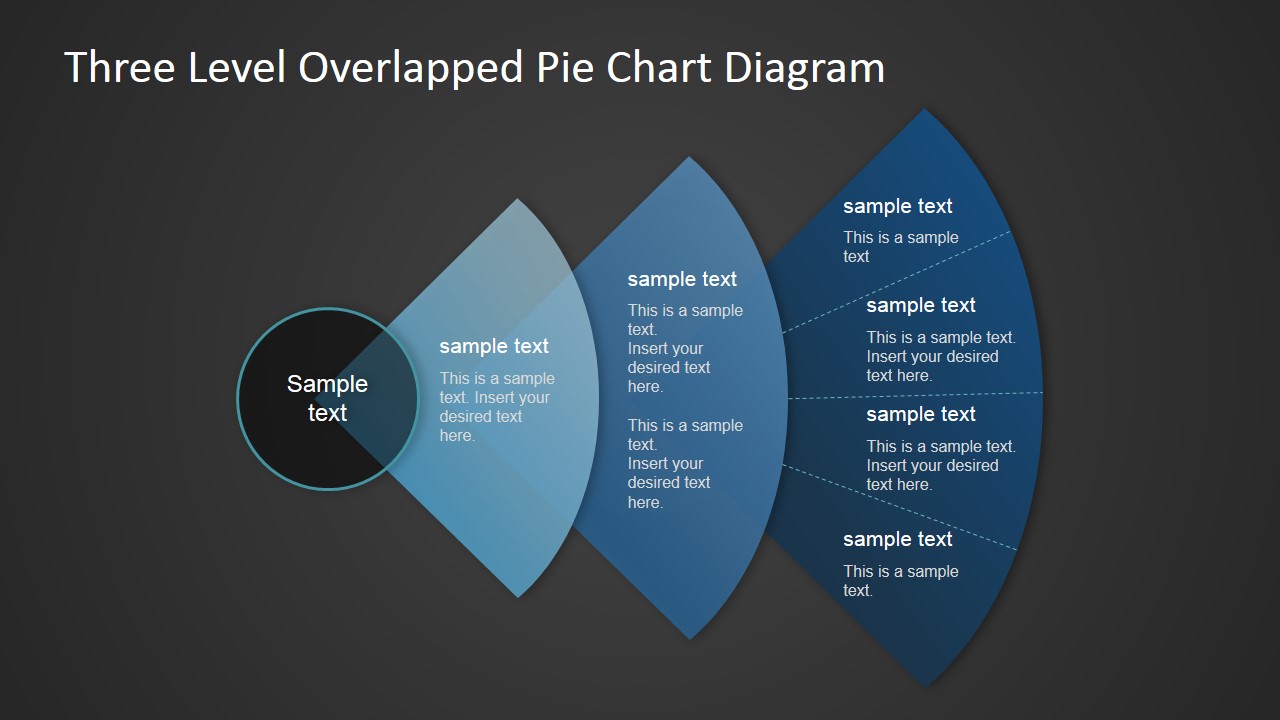 PowerPoint Diagram 3 Circular Segments Overlapped