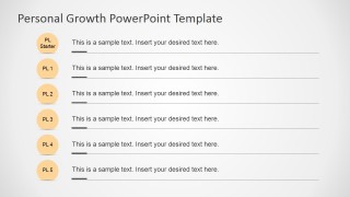 PowerPoint Personal Development Plan Diagram