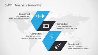 SWOT Icons PowerPoint Slide