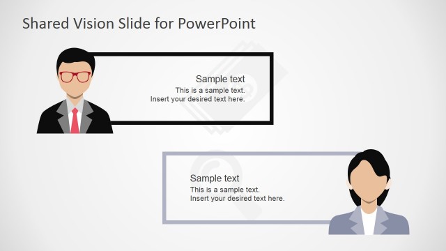 Build Shared Vision Process PPT Template