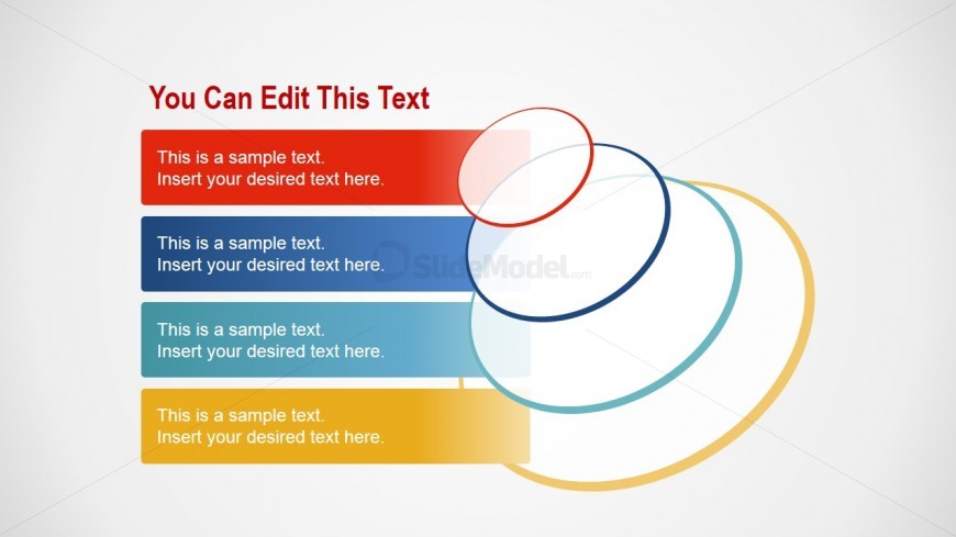 PowerPoint Inverted Funnel Flat Design