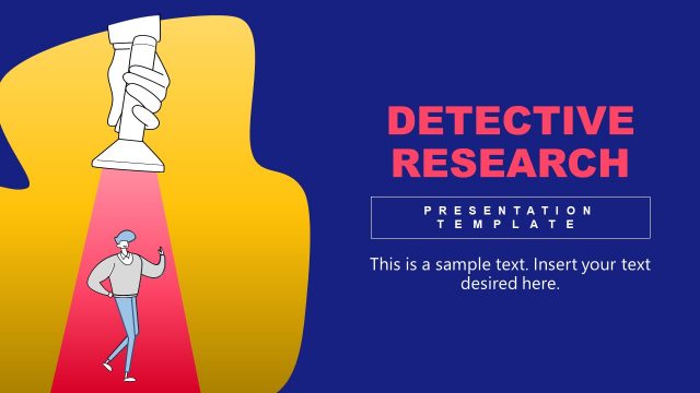 Detective Research PowerPoint Template