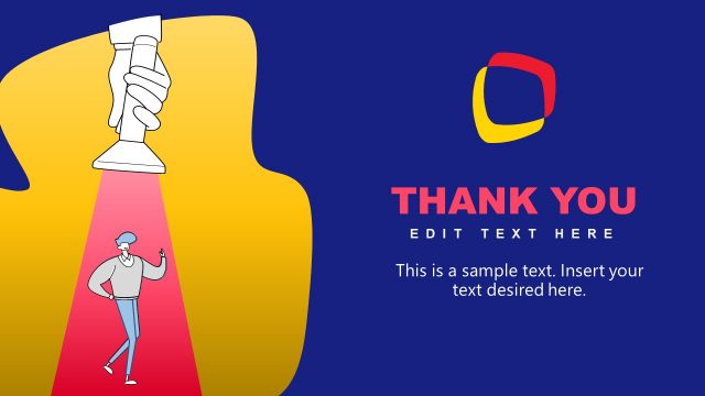 Thank You PowerPoint Detective Research Template