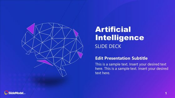 make a powerpoint presentation on the topic artificial intelligence