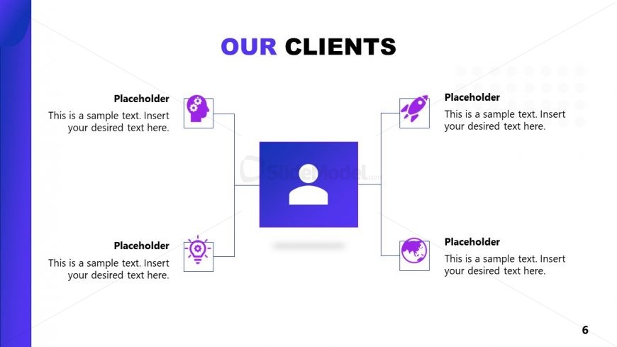 Business Clients of Artificial Intelligence PowerPoint