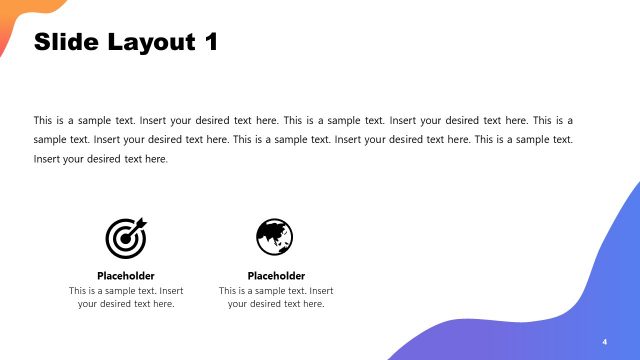 Slide Layout 1 – Bootstrap Presentation Template