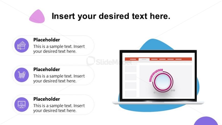 Presentation of Product Demo in Pitch Deck
