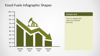 PowerPoint Chart Decreasing Oil Prices