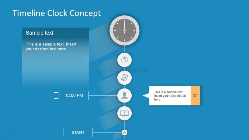 Milestones of Project with Timestamp