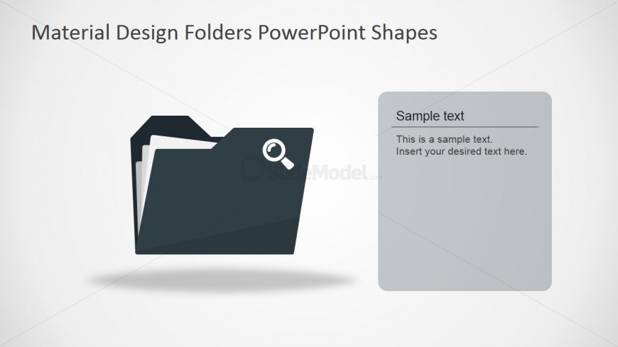 PPT Template Document Folder